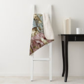 Couverture Sherpa Impression d'art Hanbok moderne (En situation)