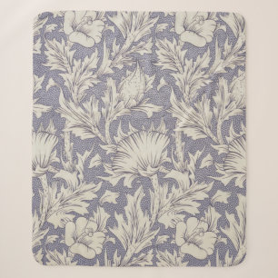 Couverture Sherpa Impression de papier peint Horn Poppy de William M