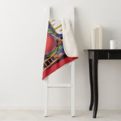 Couverture Sherpa Impression étiquette Hyland Kids Washington Apples (En situation)