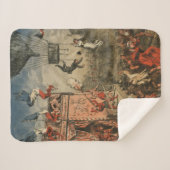 Couverture Sherpa Impression Humoristique D'Un Interprète Théâtral (Devant (Horizontal))