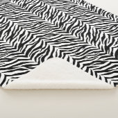 Couverture Sherpa Impression Sherpa Blanket-Zebra (3/4)