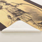 Couverture Sherpa Impression victorienne pour petite fille (3/4)