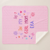 Couverture Sherpa in my girl mom era CRAYON (Devant (Horizontal))