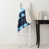 Couverture Sherpa Indicateur de la fierté AroAce Super géométrique B (En situation)