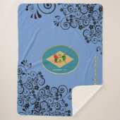 Couverture Sherpa Indicateur du Delaware (Devant)