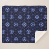 Couverture Sherpa Indigo Dream Star (Devant (Horizontal))