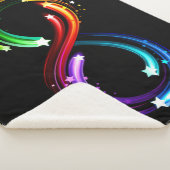 Couverture Sherpa Infinity symbol of rainbow comets (3/4)