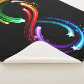 Couverture Sherpa Infinity symbol of rainbow comets (3/4)