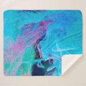 Couverture Sherpa inks in waterabstract, acrylic, art, artistic, bac (Devant (Horizontal))