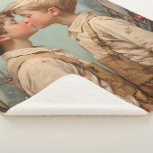 Couverture Sherpa Innocence en fleur (3/4)