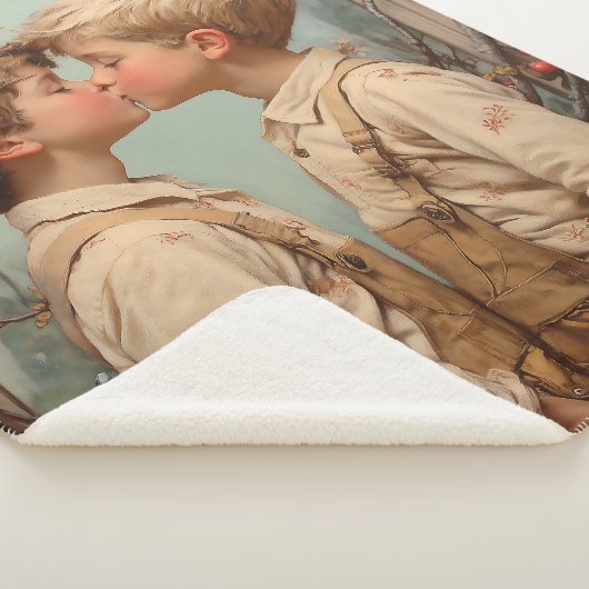 Couverture Sherpa Innocence en fleur (3/4)