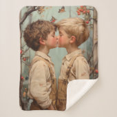 Couverture Sherpa Innocence en fleur (Devant)