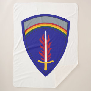 Couverture Sherpa Insigne Army Europe USAREUR