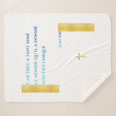 Couverture Sherpa Inspiration Divine —  (Devant (Horizontal))