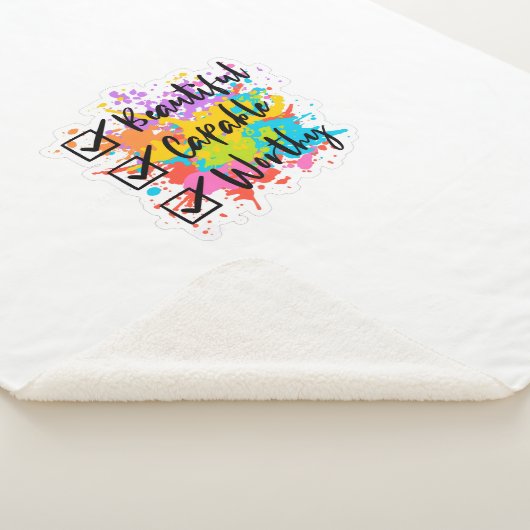 Couverture Sherpa Inspirational blanket (3/4)