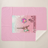 Couverture Sherpa Inspirée de Paris (Devant (Horizontal))