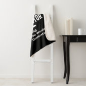 Couverture Sherpa Instructeur de yoga Titre du travail Cadeau (En situation)