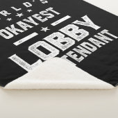 Couverture Sherpa Intendant Du Hall Titre Du Travail Cadeau (3/4)