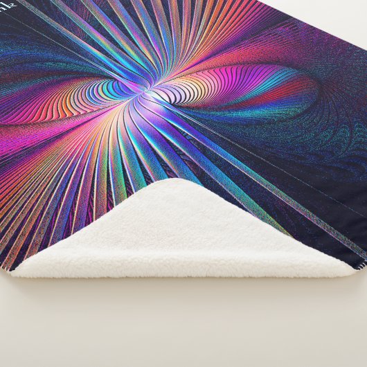 Couverture Sherpa Iridescence structurelle (3/4)