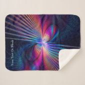 Couverture Sherpa Iridescence structurelle (Devant (Horizontal))