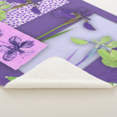 Couverture Sherpa Iris pourpre (3/4)