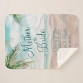 Couverture Sherpa Island Breeze to the Mother of Bride Citation (Devant (Horizontal))