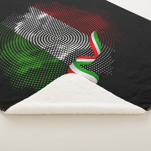 Couverture Sherpa Italian flag (3/4)