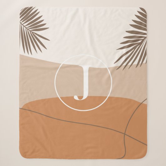 Couverture Sherpa J - LETTRE MONOGRAPHIQUE INITIALE J Design abstrai (Devant)