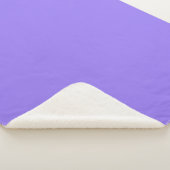 Couverture Sherpa Jacaranda purple color (3/4)