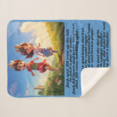 Couverture Sherpa Jack et Jill - Nursery Rhyme Sherpa Blanket (Devant (Horizontal))