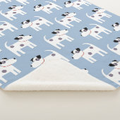 Couverture Sherpa Jack Russell Parson Terrier Chien Motif (3/4)