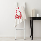 Couverture Sherpa Jacksonville State University Gamecocks Red Eagle (En situation)