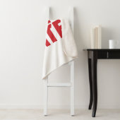 Couverture Sherpa Jacksonville State University JAX STATE Bold Red (En situation)