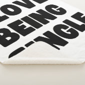 Couverture Sherpa J'adore être célibataire (3/4)