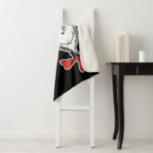 Couverture Sherpa J'adore le Chat dans le Chapeau (En situation)