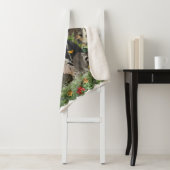 Couverture Sherpa Jagdterrier, Chasse Allemande Terrier Tapestry Pos (En situation)