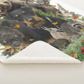 Couverture Sherpa Jagdterrier, Chasse Allemande Terrier Tapestry Pos (3/4)