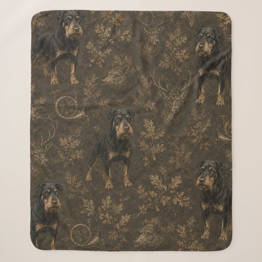 Couverture Sherpa Jagdterrier- Chien de chasse (Devant)