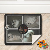 Couverture Sherpa J'Aime Mon Chien Sherpa Blanket