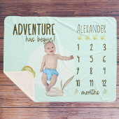 Couverture Sherpa Jalon de bébé T Rex Dinosaur mignon