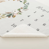 Couverture Sherpa Jalon du bébé de Magnolia (3/4)