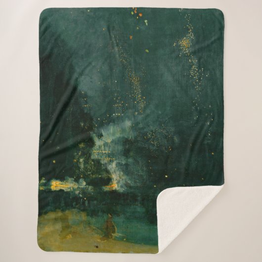 Couverture Sherpa James Whistler - Nocturne en noir et or (Devant)