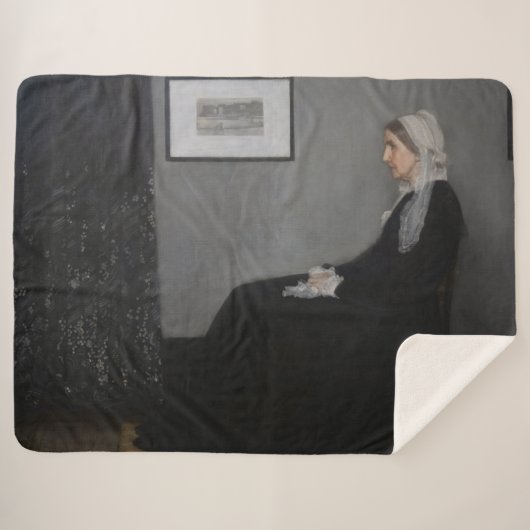 Couverture Sherpa James Whistler - Portrait de la mère de l'artiste (Devant (Horizontal))