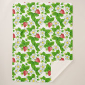 Couverture Sherpa Jardin aux fraises (Devant)