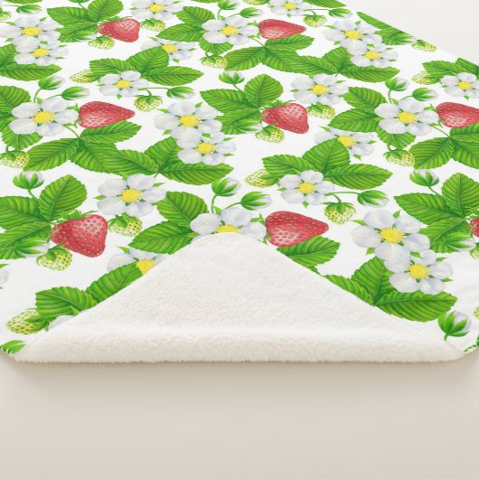 Couverture Sherpa Jardin aux fraises (3/4)
