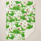 Couverture Sherpa Jardin aux fraises (Devant)