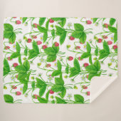 Couverture Sherpa Jardin aux fraises (Devant (Horizontal))