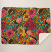 Couverture Sherpa Jardin d'automne 3 (Devant (Horizontal))