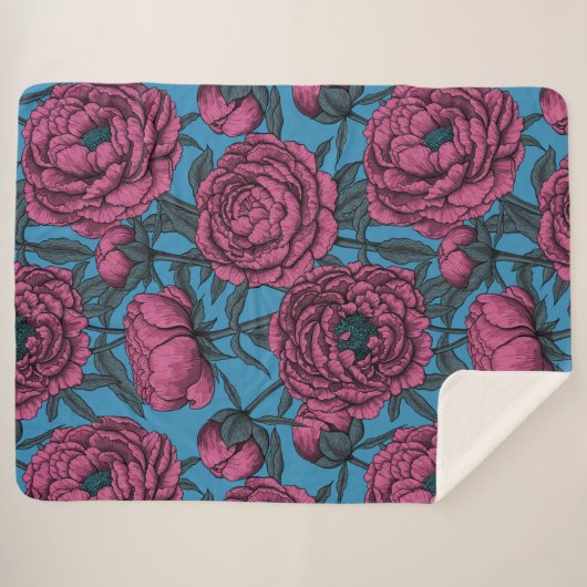 Couverture Sherpa Jardin de galets (Devant (Horizontal))