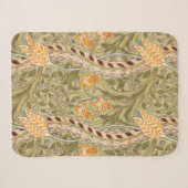 Couverture Sherpa Jardin de jonquilles de William Morris Fleur Class (Devant (Horizontal))
